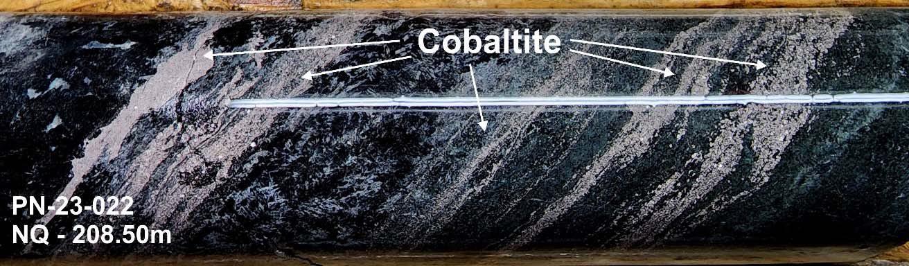 Figure 10 - Cobaltite veinlets